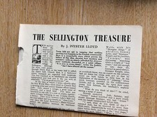 r7 ephemera 1947 article the sellington treasure j ivester lloyd 