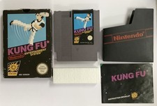 NINTENDO NES GAME BOXED - KUNG FU - PAL VERSION  MANUAL 