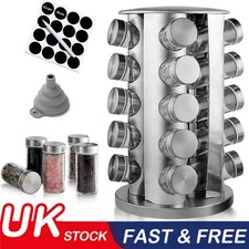 20 Jar Revolving Spice Rack