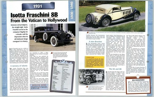Isotta fraschini - fraschini, 8b