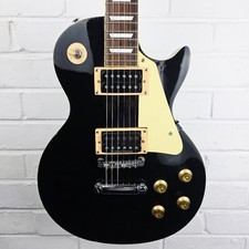 GUY TYLER LES PAUL BLACK ELECTRIC GUITAR