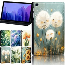 Smiling Bloom Art PU Leather