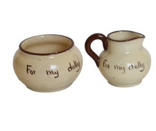 Motto Ware Mini Jug & Sugar