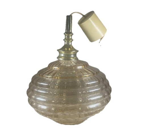 French ribbed glass - glass, light