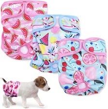 Female Pet Dog Pants Heat In Season Menstrual Sanitary Nappy Diaper Underwear