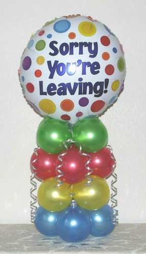 Sorry you leaving - sorry, foil