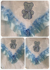 ROMANY BABY SHAWL - PINK/