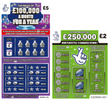 4x Fake Winning Lottery