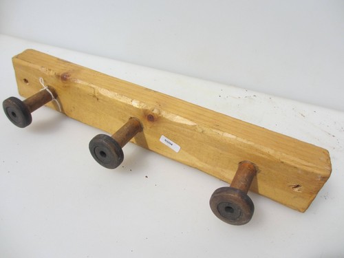 Wooden coat rack - hat, hangers