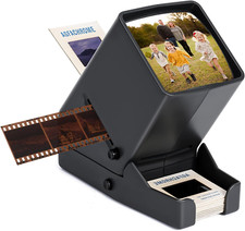 35Mm Film and Slide Viewer for Old Slides, Negative/Positive Film 3X Magnific...