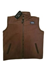 Teddy Clothing Kids Boys Size/Age 6, 7, 8, 9, 10 Years Leather Gilet