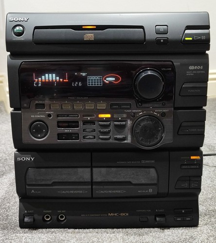 Sony mhc 801 vintage retro - 801,
