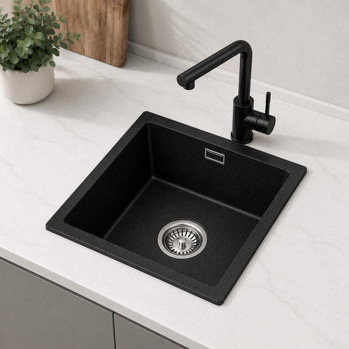 Black granite composite - black,