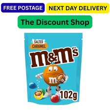 M&M'S Salted Caramel & Milk Chocolate Bag 102g