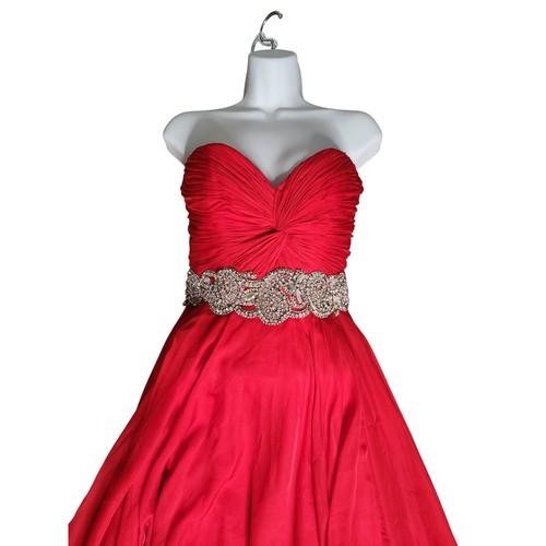 Jovani red strapless - jovani,