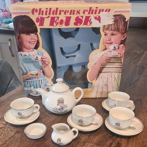 Vintage childrens china tea - vintage,