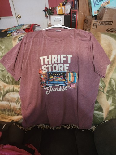 Thrift store junkie shirt - junkie, 4xl