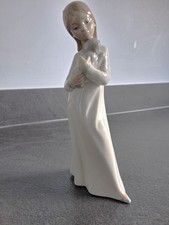 NAO Lladro Girl with Dog