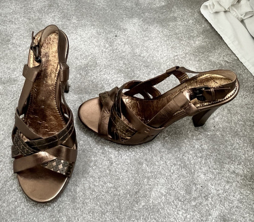 Nine west bronze evening sling - west,