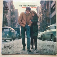 BOB DYLAN - THE FREEWHEELIN' BOB DYLAN- UK MONO LP - 1964 -  BPG  62193 - VG+