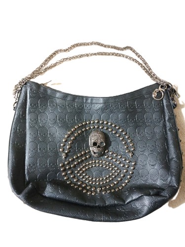 Skull design handbag shoulder