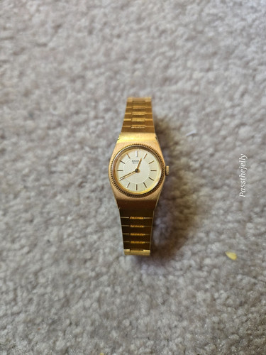 Vtg seiko watch womens gold - vtg,