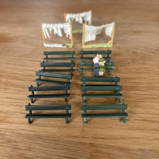Model Railway ~ Benches & Washing Lines