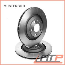 2X BRAKE DISC FRONT VENTED Ø