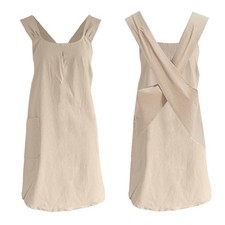 Women Apron Cotton Linen