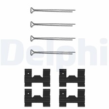 Disc brake pad accessory kit - accessory,