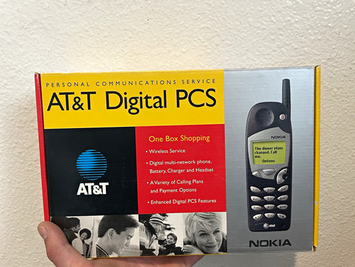 Nokia 5165 blue vintage - at&t,