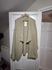 New Zara Thick Wool Cape S-M