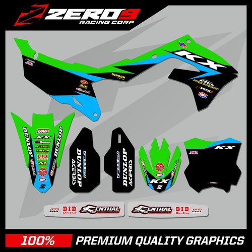 Kawasaki motocross graphics - kawasaki,