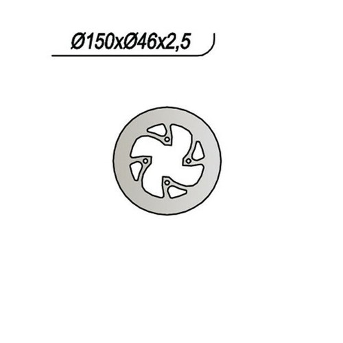Rear brake disc - ng, 607