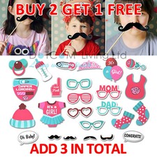 25PCS Baby Photo Booth Props