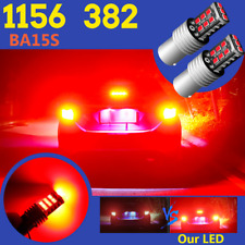 For Astra H MK5 2004-2009 LED Red Brake Stop Tail Xenon Light 2 Pcs Bulbs 12V
