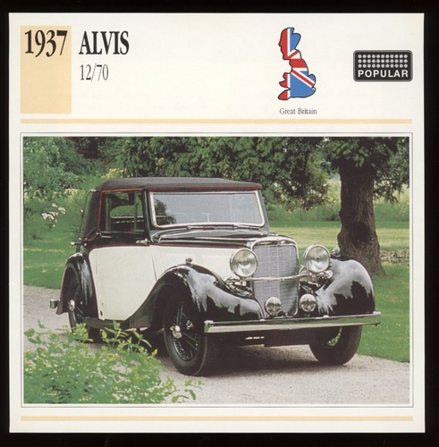 1937 alvis 70 classic - alvis, 12/70