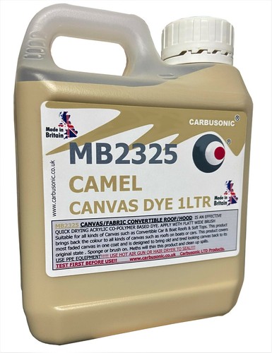 Carbusonic canvas dye - canvas, for