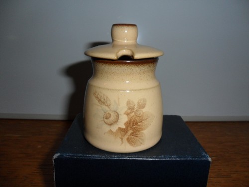 Denby memories mustard pot - mustard,
