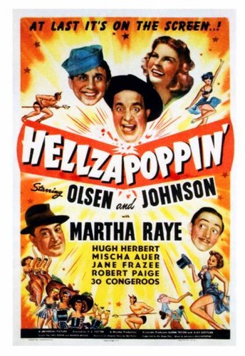 Hellzapoppin poster ole - poster,