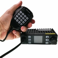 Mini Car Mobile Radio Transceiver Vehicle Dual Band PTT Walkie Talkie Anytone