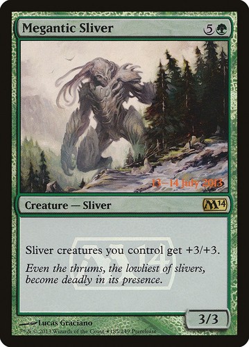 Mtg megantic sliver - megantic, (foil)
