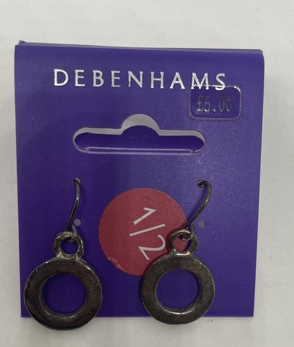 Vintage gun metal circular
