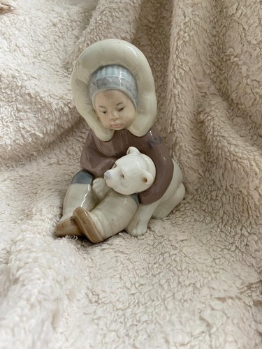 Lladro 1195 eskimo - lladro, boy