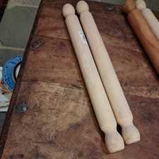 2 x  Natural Beech Wooden