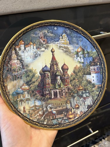 Collectible russian wall plate - collectible,