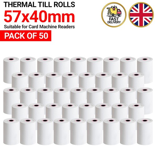 Till rolls 57x40 thermal roll - till,