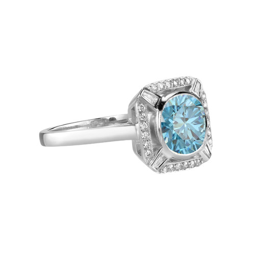 Fancy intense blue diamond - fancy,