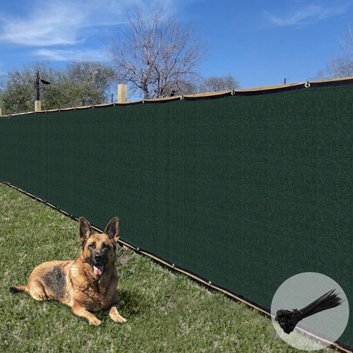 6ft green privacy - green, screen