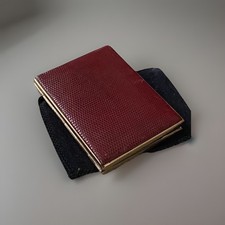 VINTAGE BRASS AND RED